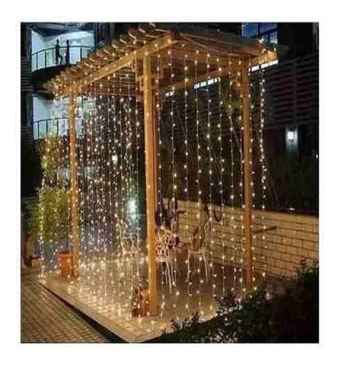 Cortina De Luces Led Para Decoracion 