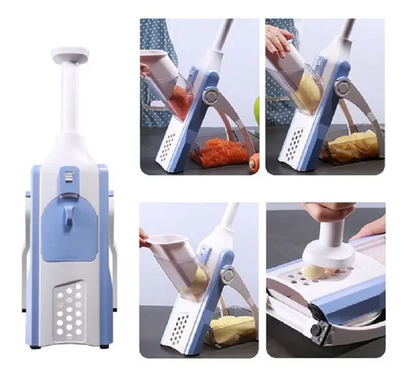 Cortador Rallador Rebanador De Verdura, Fruta