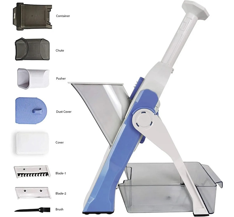 Cortador Rallador Rebanador De Verdura, Fruta