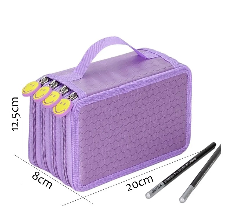 Lapicera Organizador De Lapices Colores Morado