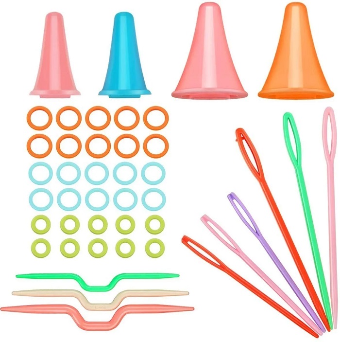 Kit De Agujas Y Accesorios Para Tejer A Crochet