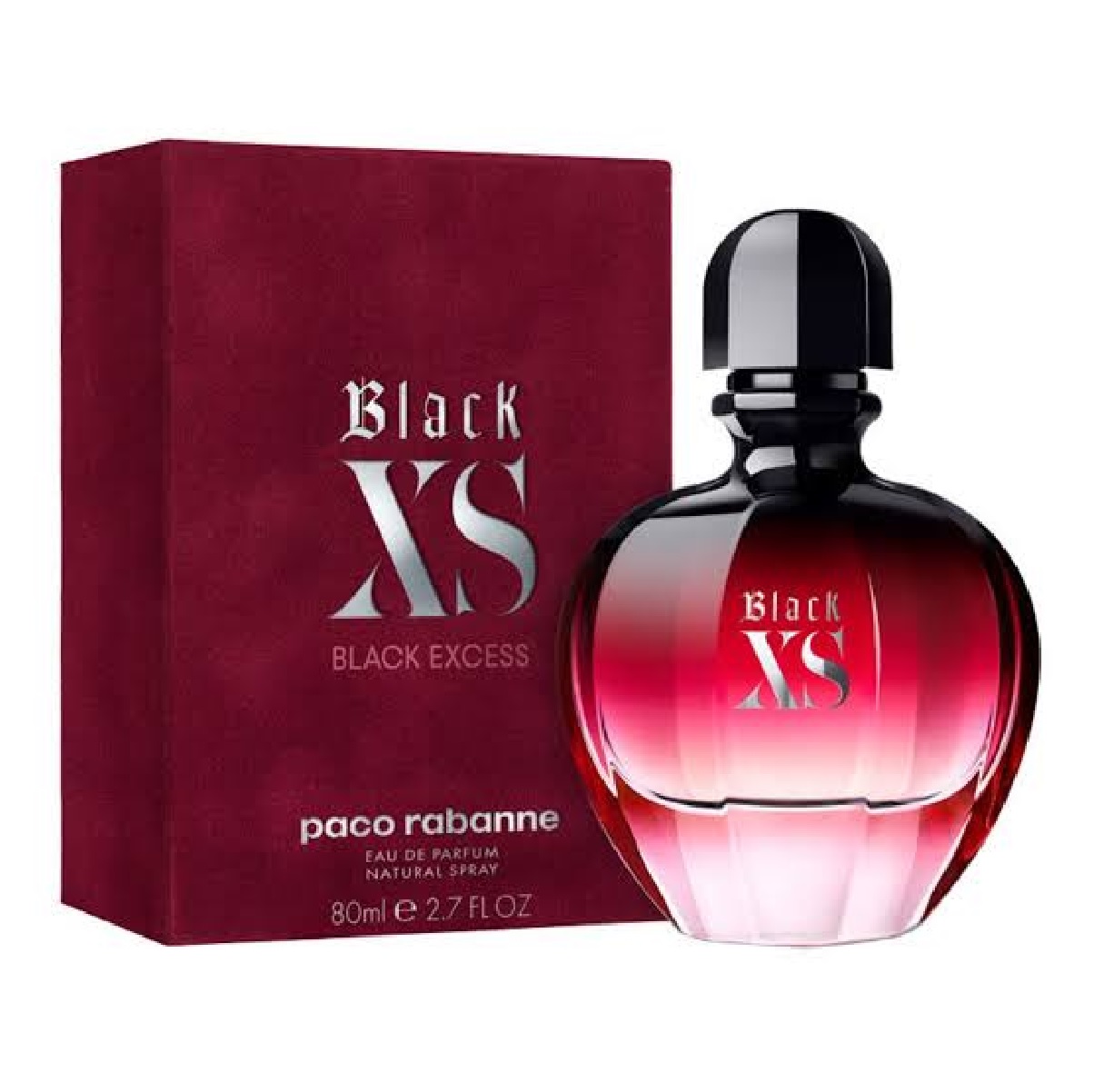 Black XS Dama Paco Rabanne 80 ml Edp Spray