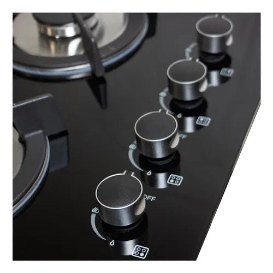 Parrilla a gas Avera VT4 negra 127V