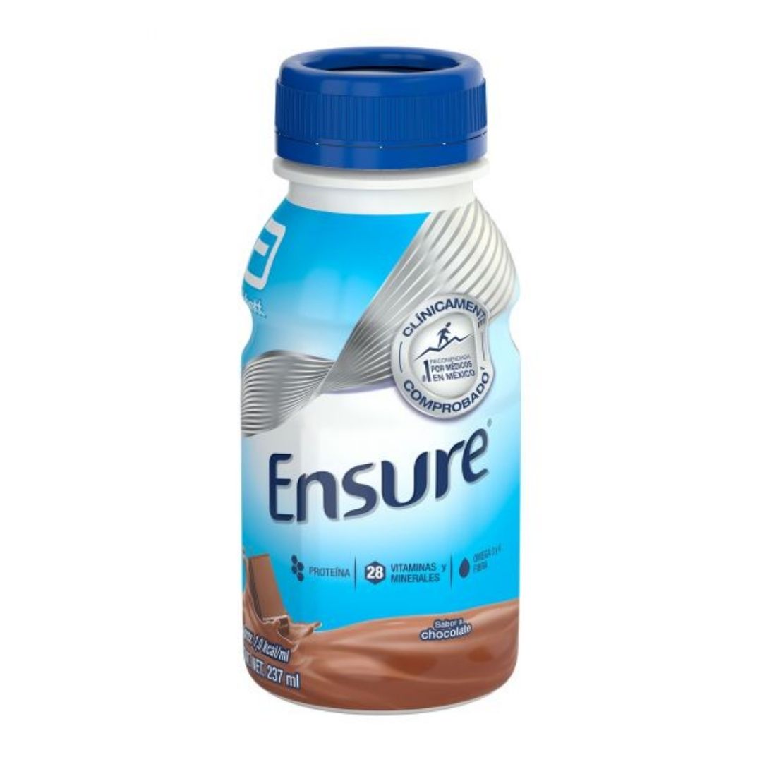 Ensure Caja Con 16 Piezas De 237ml Sabor Chocolate