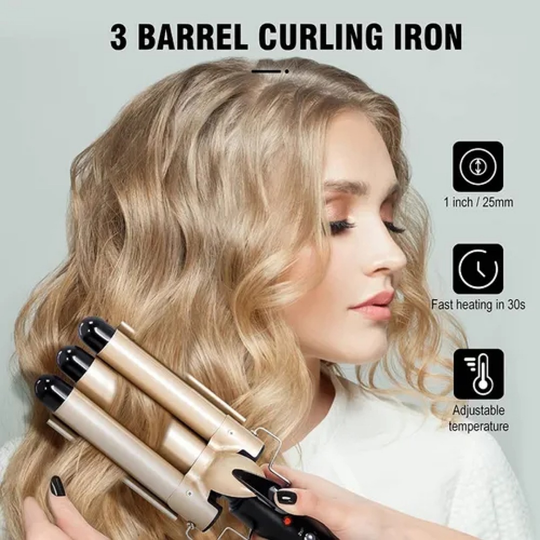 Ondular El Cabello Como Hacer Rizos PequeÃ±os Con La Plancha Pelo