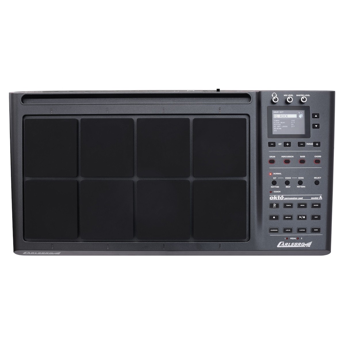 Modulo De Percusión De 8 Pads Carlsbro Okto-A