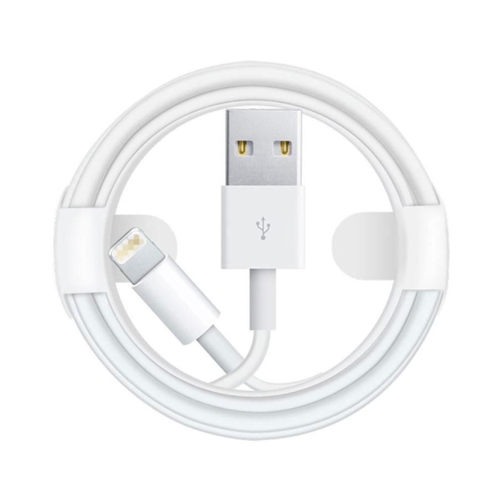 Cable USB A Lightning para IOS Transferir Datos Y Carga Ele-Gate WI50 Color Blanco