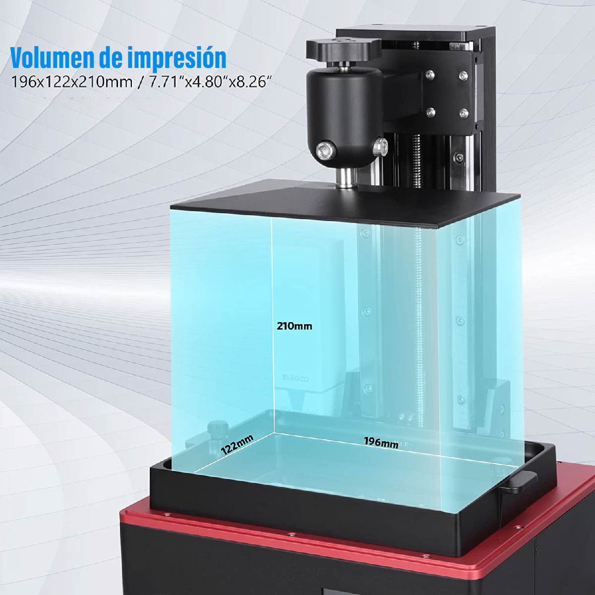 Impresora 3d ELEGOO Saturn S