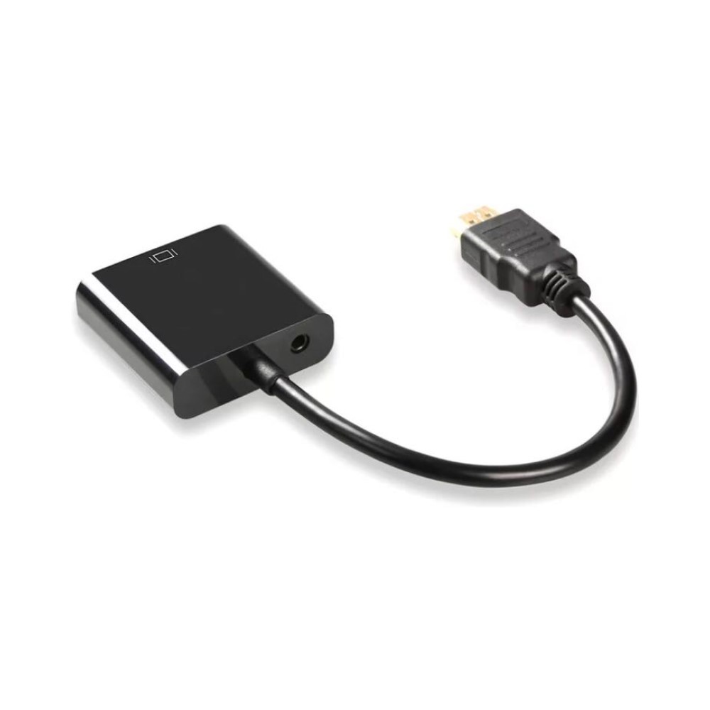 Convertidor, Adaptador HDMI A VGA Ele-Gate WI61 Color Negro