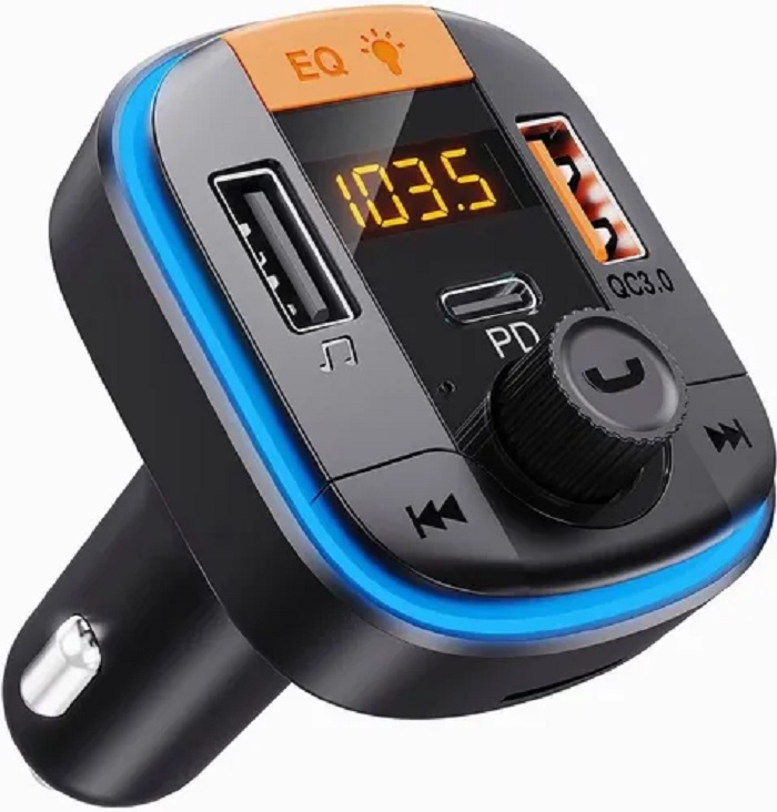 Transmisor Fm Bluetooth Inalámbrico