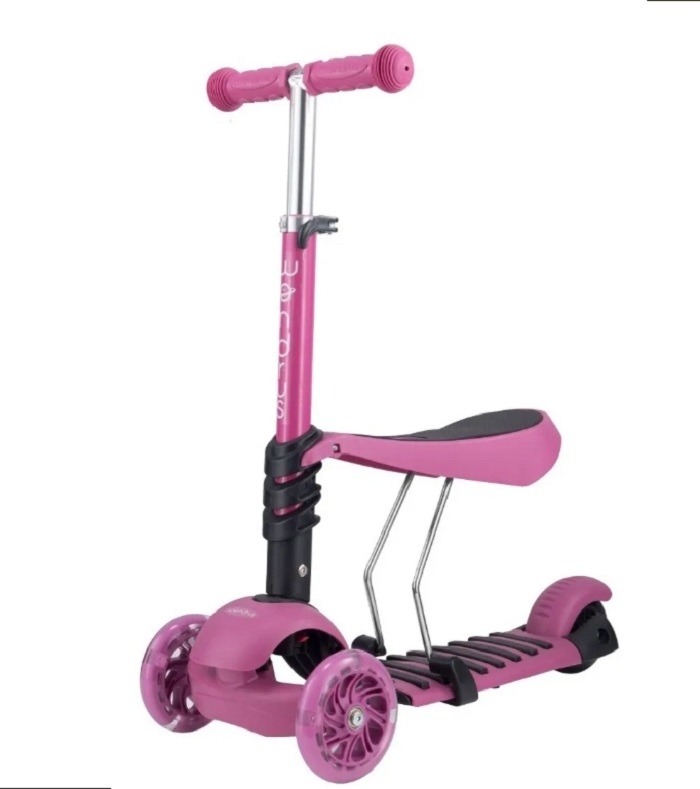 Monopatín De Pie Para Niños Morado