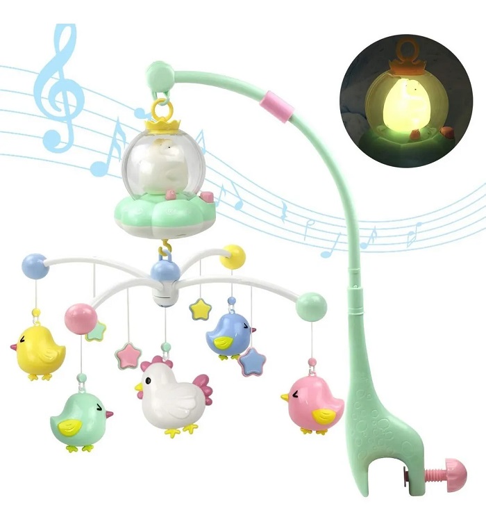 Moviles musicales sales para bebes