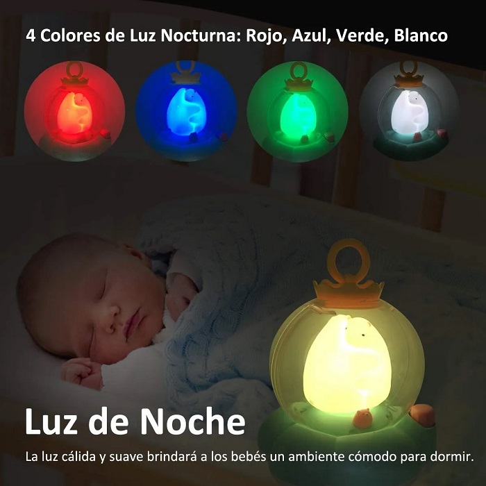 Móvil Musical Para Cuna De Bebé