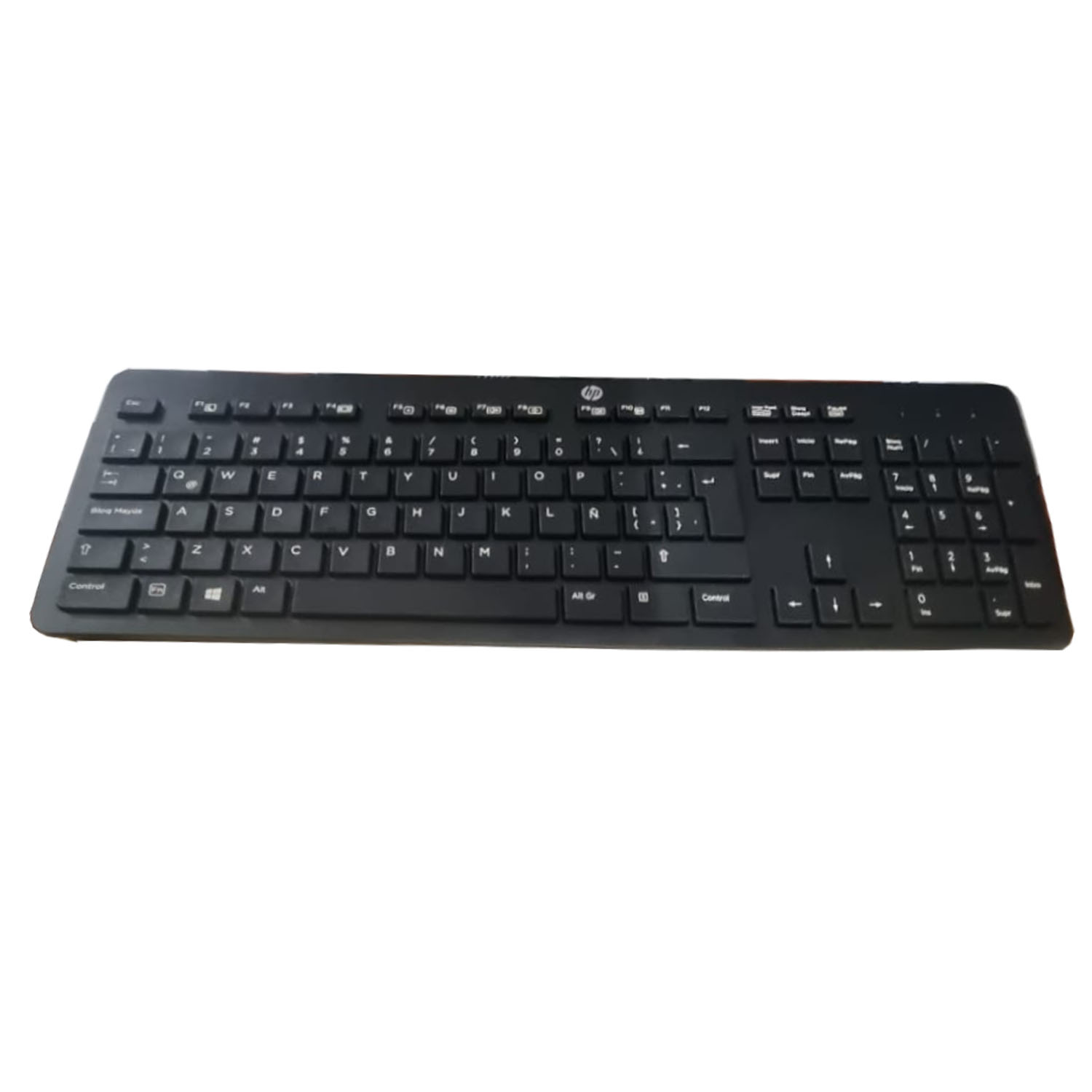 Teclado Slim Hp Alambrico Usb Español N3R87AA Negro 803181-161
