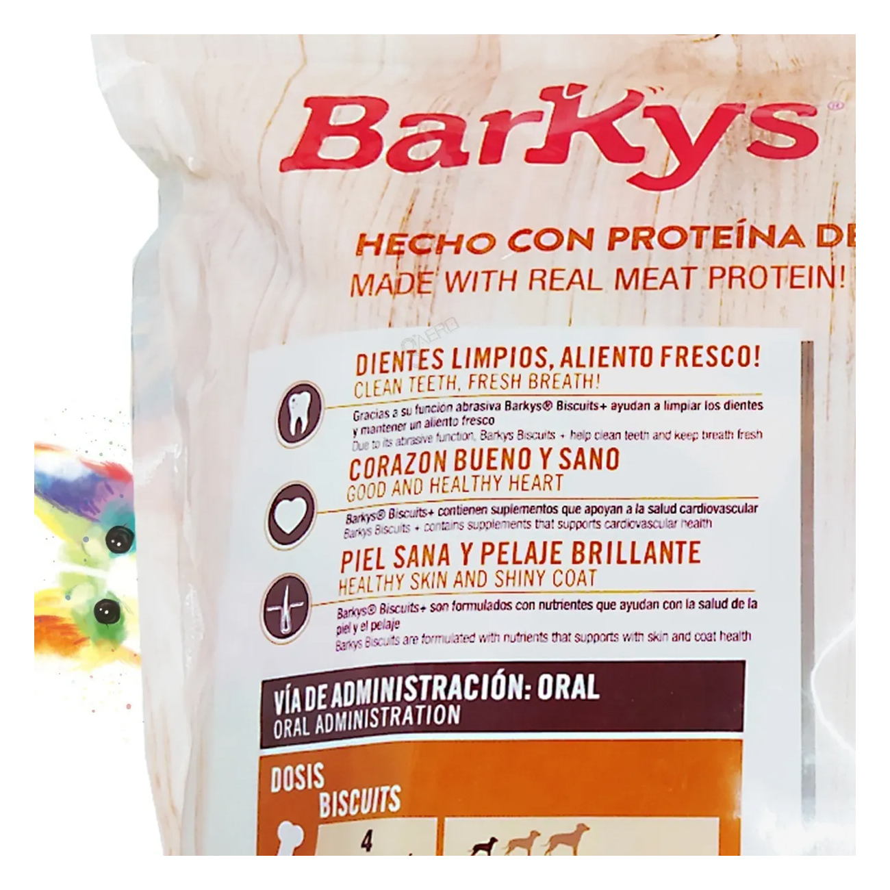 Biscuits Galletas De Perro Barkys® Omega 3 Y 6 2.5 Kg