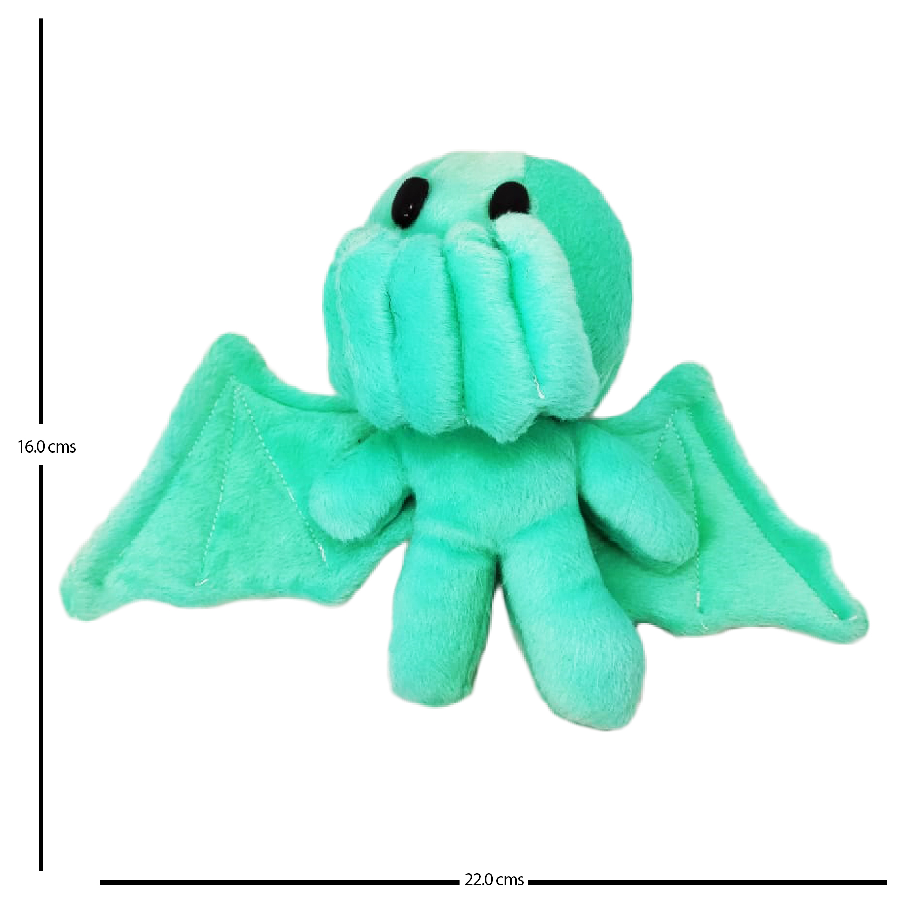 Peluche Cthulhu Juguete Cutulu Entidad Cosmica Muñeco La Llamada Lovecraft Bordado Cute Kawaii