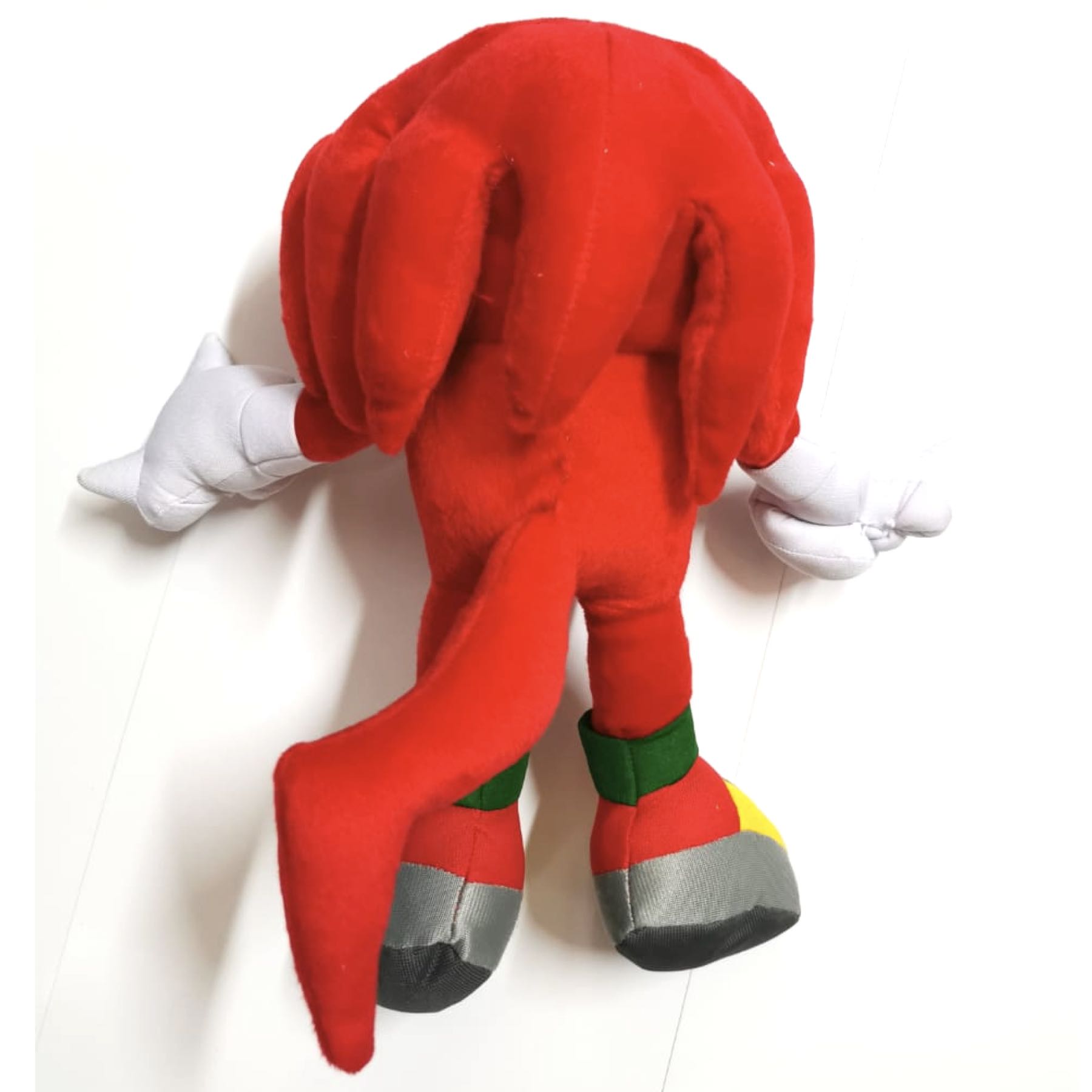 Peluche Sonic Juguete Knuckles The Echidna Nudillos Clan Equidna Rojo Muñeco Bordado