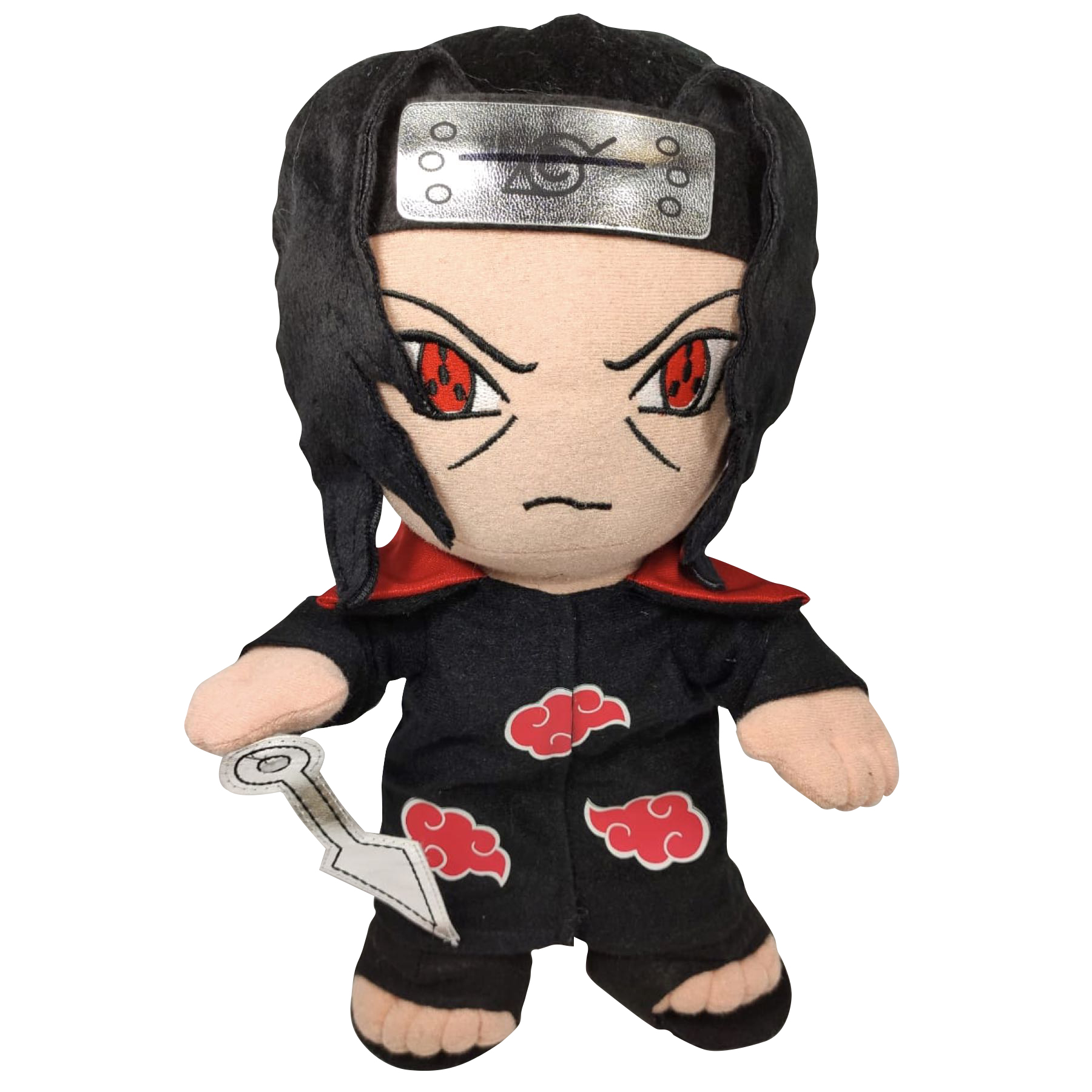 Peluche Naruto Juguete Itachi Clan Uchiha Banda Aldea Oculta Hoja Konoha Renegado Shippuden Muñeco