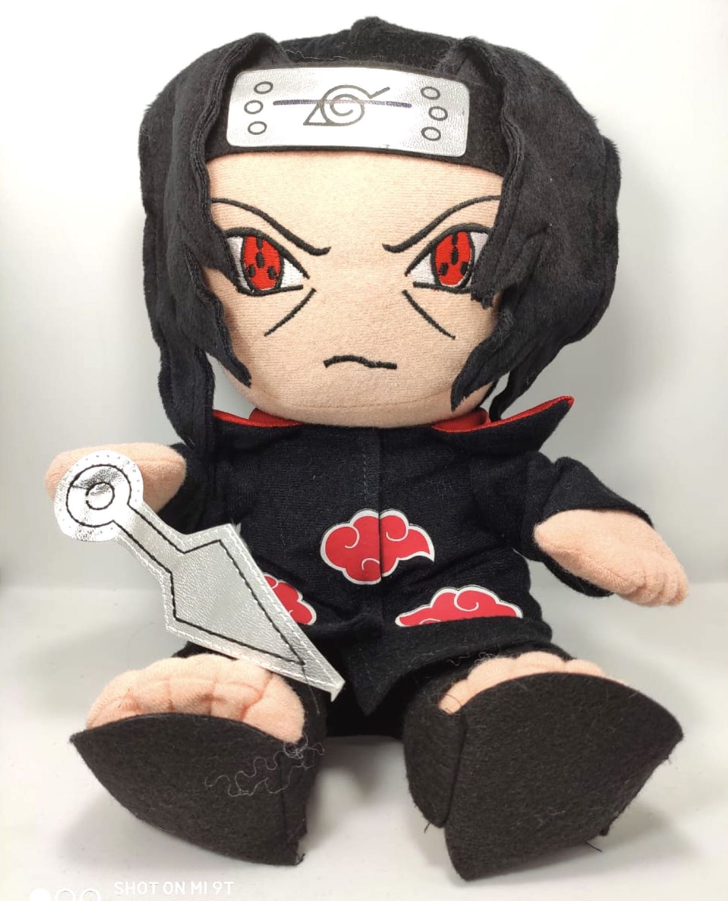 Peluche Naruto Juguete Itachi Clan Uchiha Banda Aldea Oculta Hoja Konoha Renegado Shippuden Muñeco