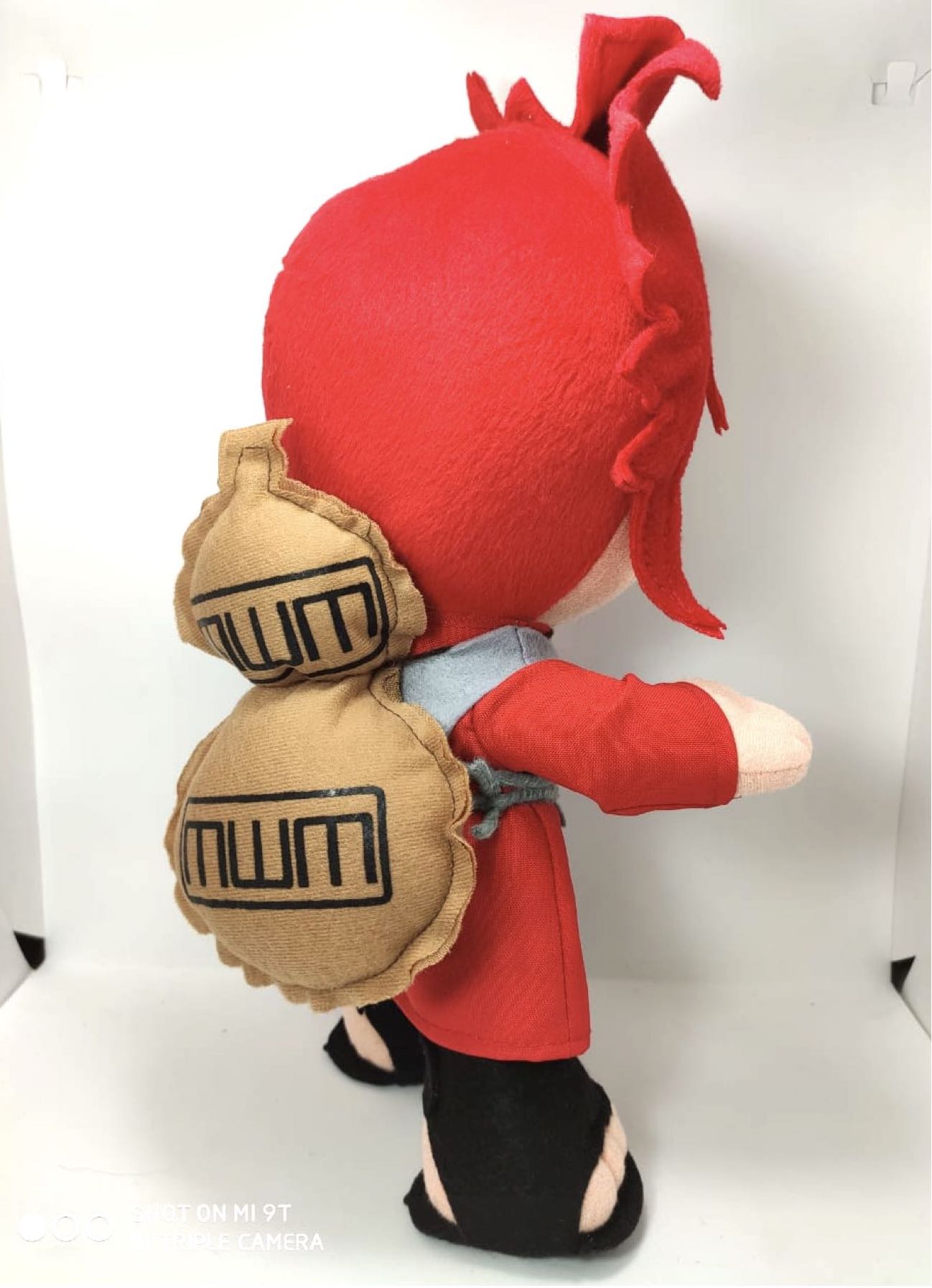 Peluche Naruto Juguete Gaara Clan Akasuna Aldea Oculta de la Arena Kazekage Shippuden Muñeco