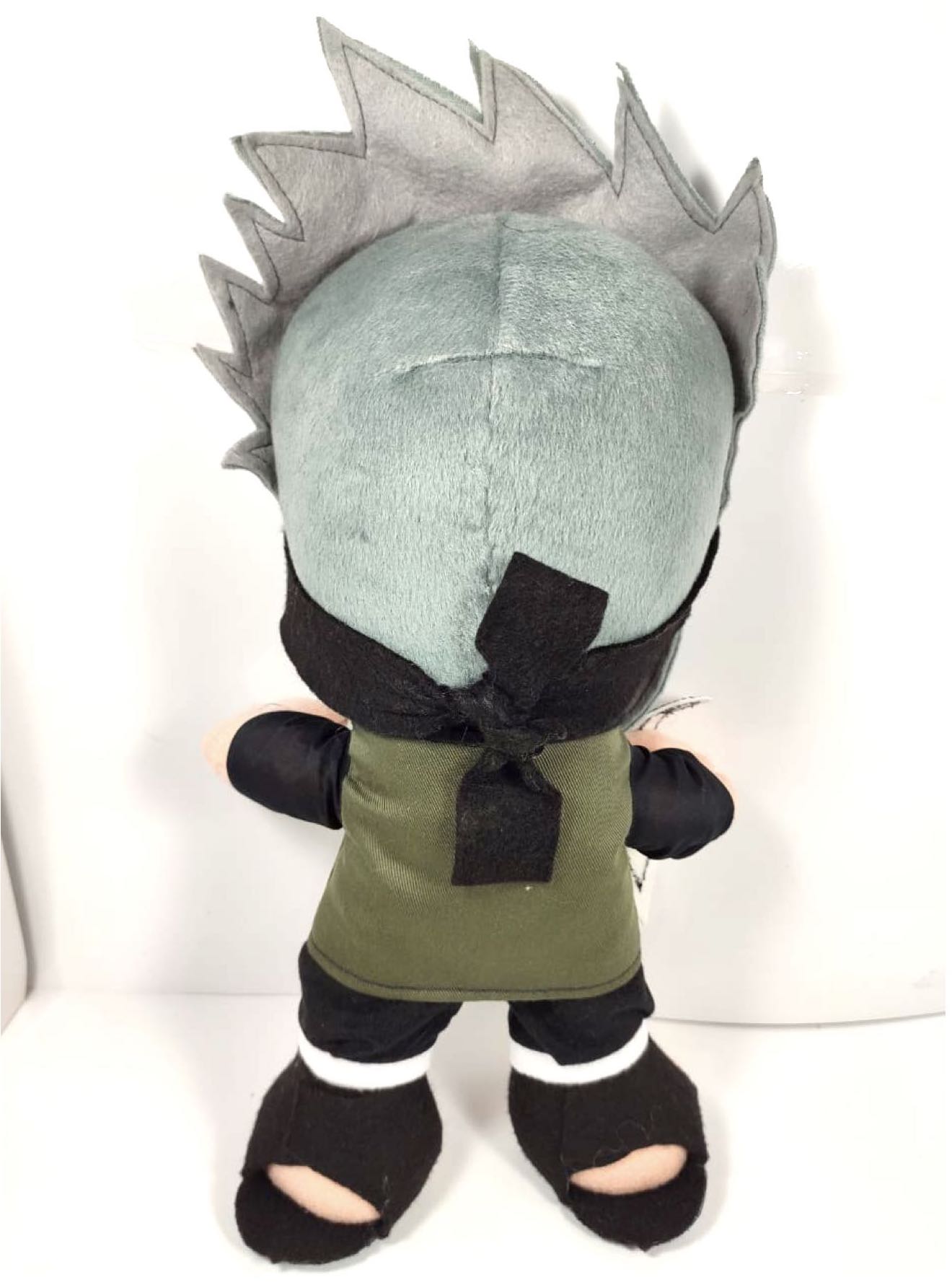 Peluche Naruto Juguete Kakashi Clan Hatake Banda Aldea Oculta Hoja Konoha Shippuden Muñeco