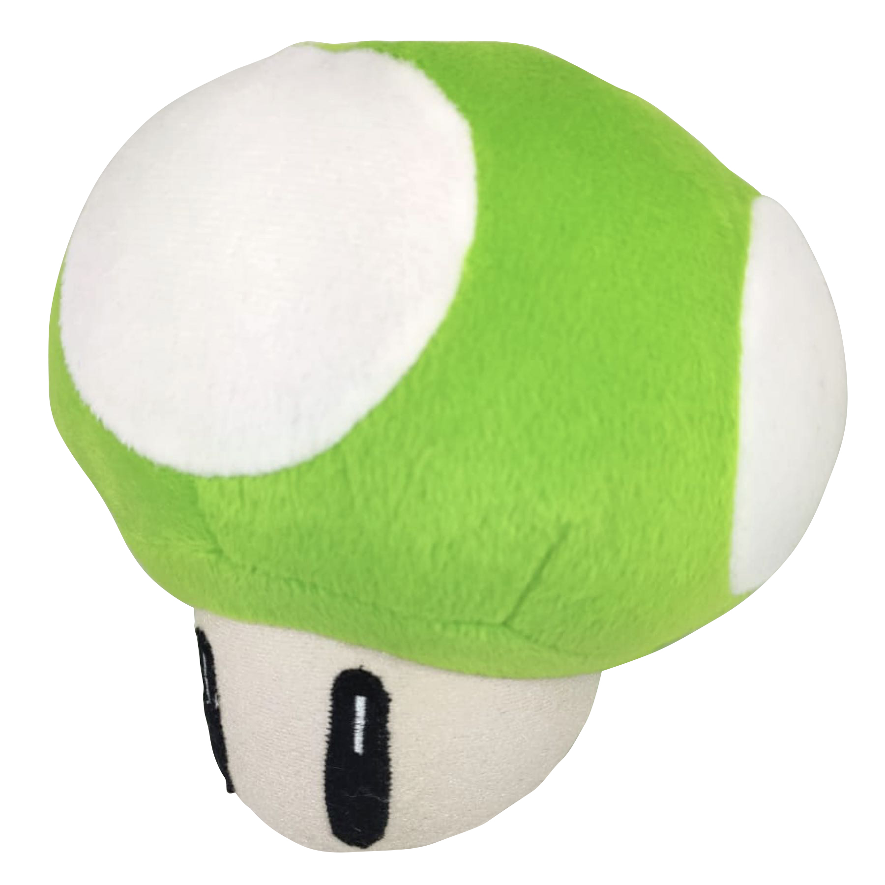 Peluche Super Mario Bros. Hongo Verde Juguete Green Mushroom Champiñon 1-Up Level Muñeco