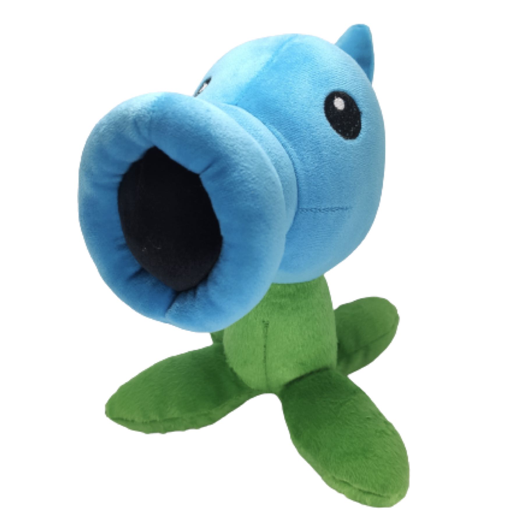 Peluche Plantas Vs Zombies Lanzaguisantes Azul Hielo Juguete Lanza Guisantes Blue Ice Peashooter Plants PvZ Muñeco