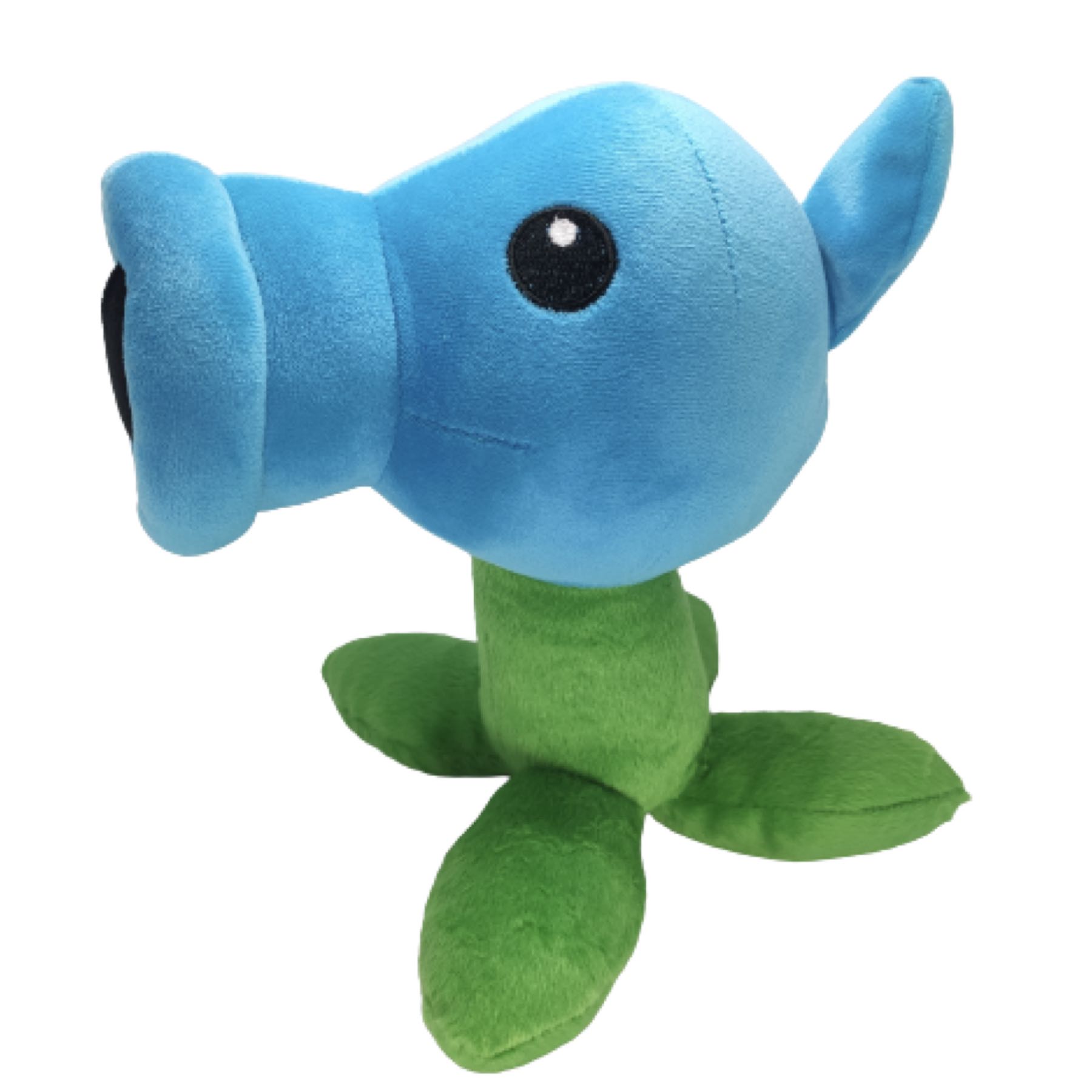 Peluche Plantas Vs Zombies Lanzaguisantes Azul Hielo Juguete Lanza Guisantes Blue Ice Peashooter Plants PvZ Muñeco