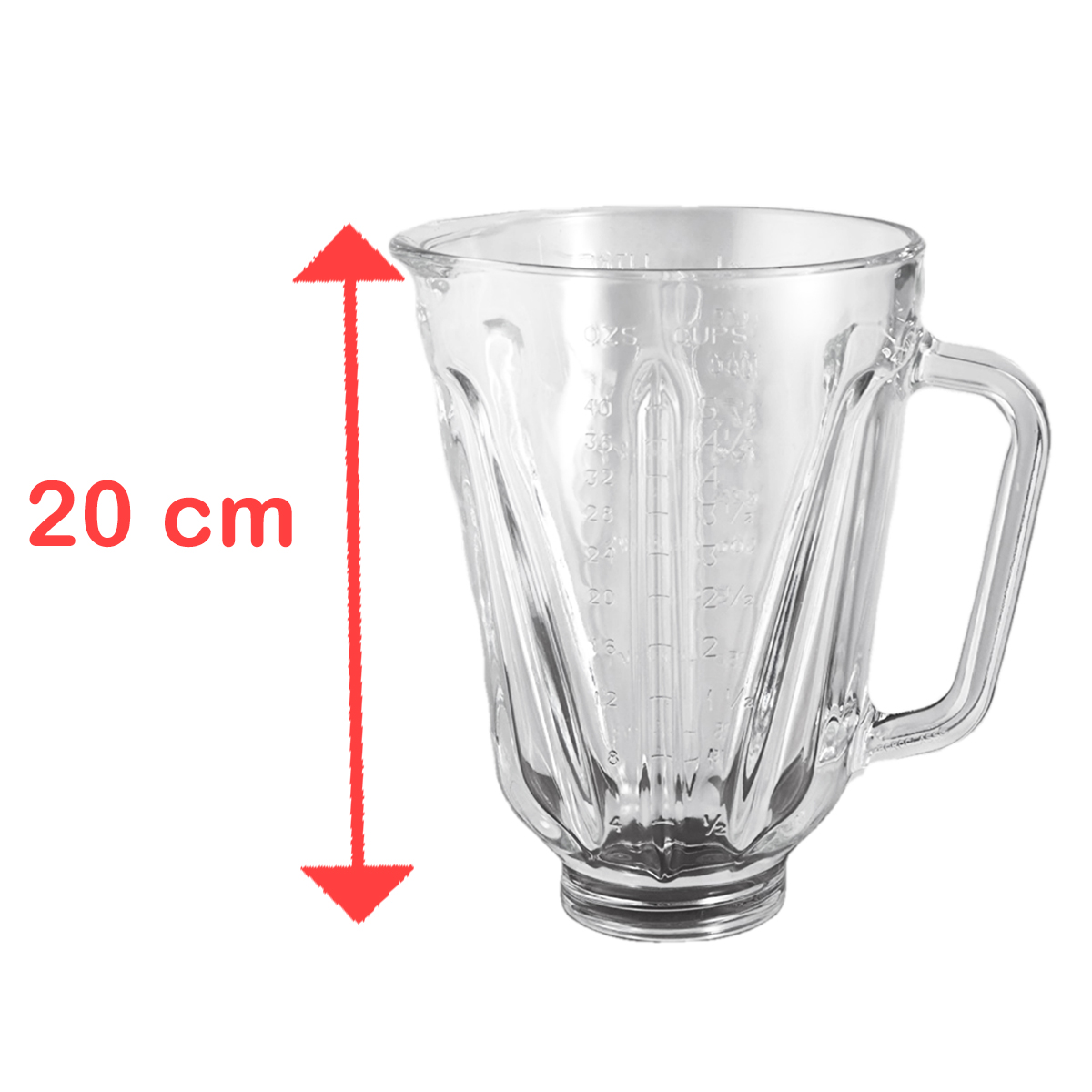 Vaso Vidrio Original Licuadora Hamilton Beach Proctor Silex