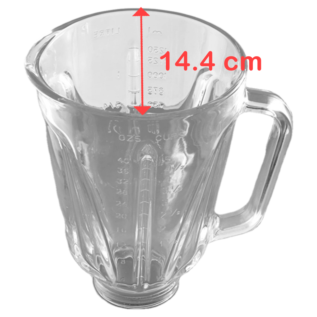 Vaso Vidrio Original Licuadora Hamilton Beach Proctor Silex