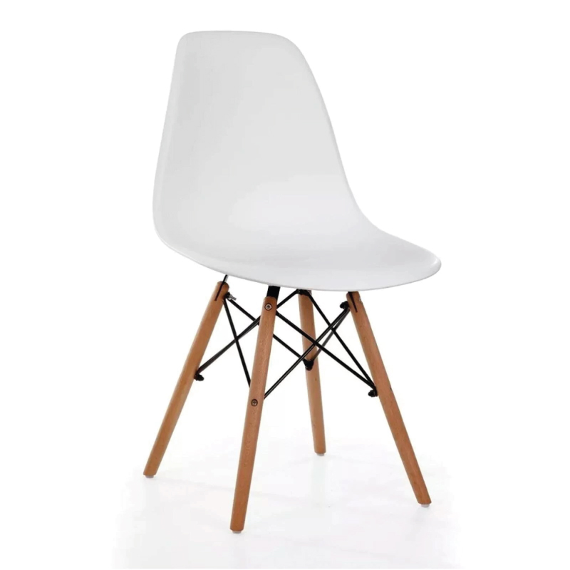 Set de 1 silla infantil Eames con mesa nube de Madera | 2 a 9 años de edad