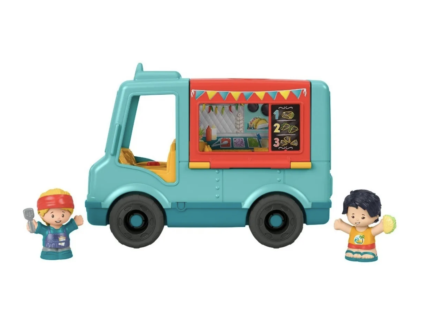 Fisher Price Little People Camion de Alimentos Foodtruck Comamos Juntos