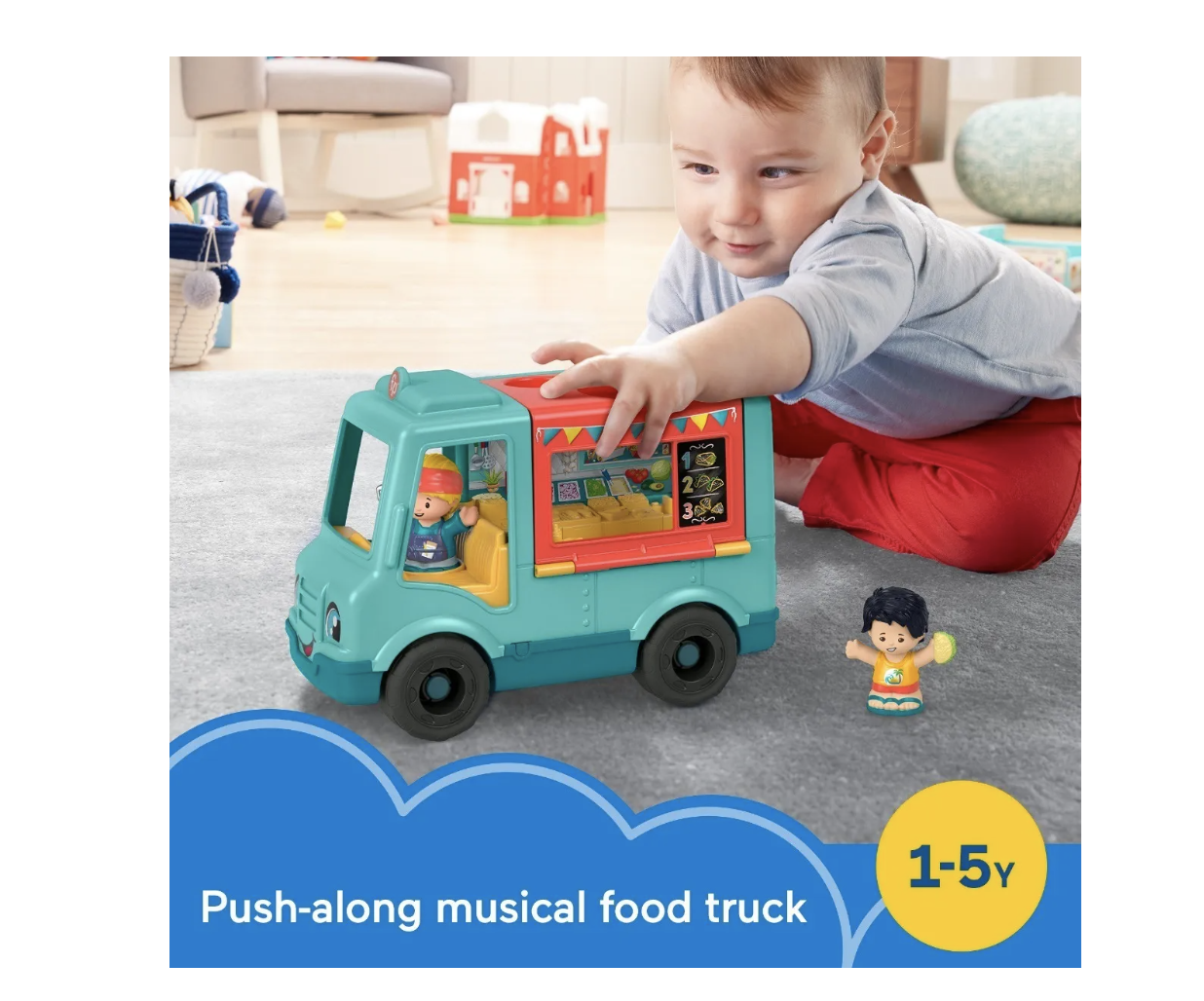 Food truck de aprendizaje fisher price on sale