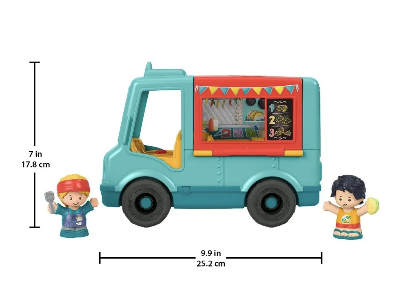 Fisher Price Little People Camion de Alimentos Foodtruck Comamos Juntos