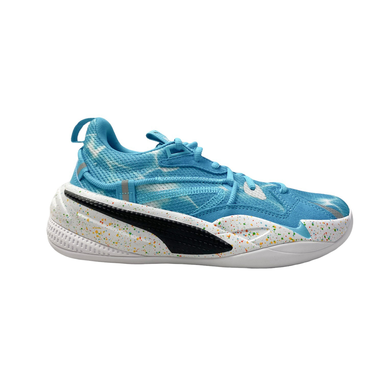 Tenis Puma Rs-Dreamer Super Mario Jr Azul/Blanco