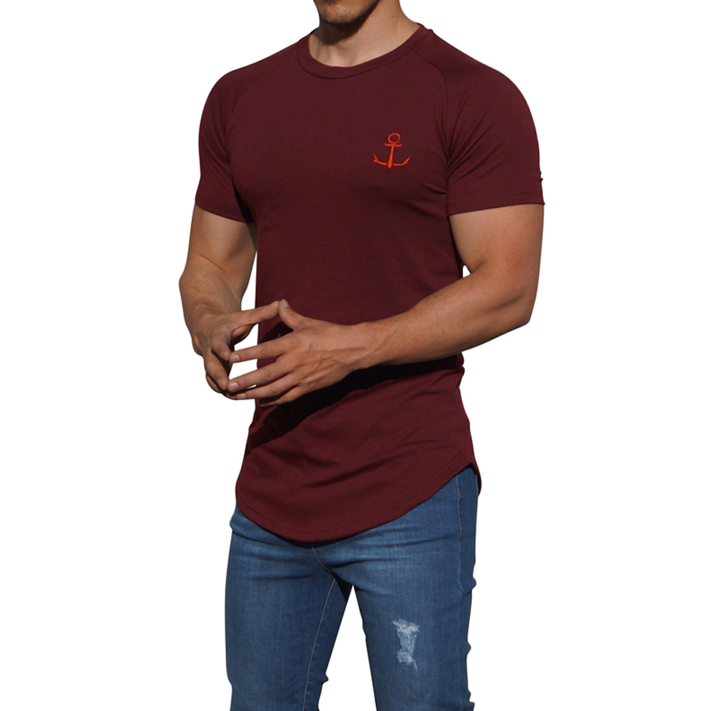 John Leopard Playera Ranglan Manga Corta Hombre