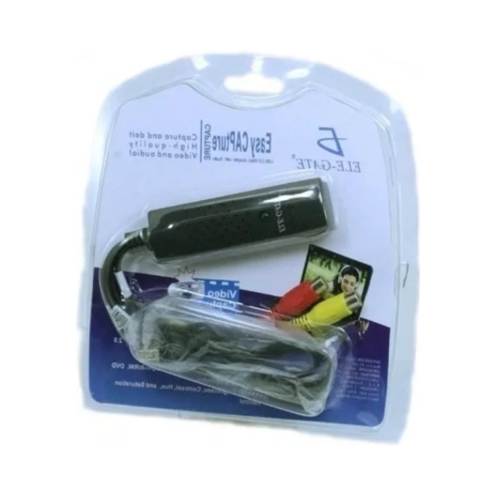 Capturadora De Video Ele-Gate WICAP Color Negro