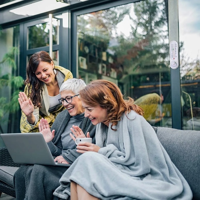 Termómetro Higrómetro Para Interiores Y Exteriores