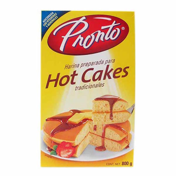 Harina Hot Cakes Pq. 800 Gr. Pronto