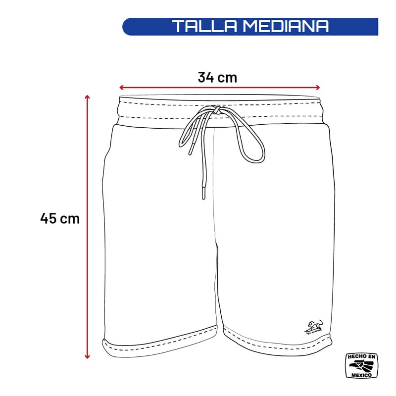 Short Deportivo para Hombre, Shorts para Gym o para Entrenamiento, Talla M, Marca Red Baboon