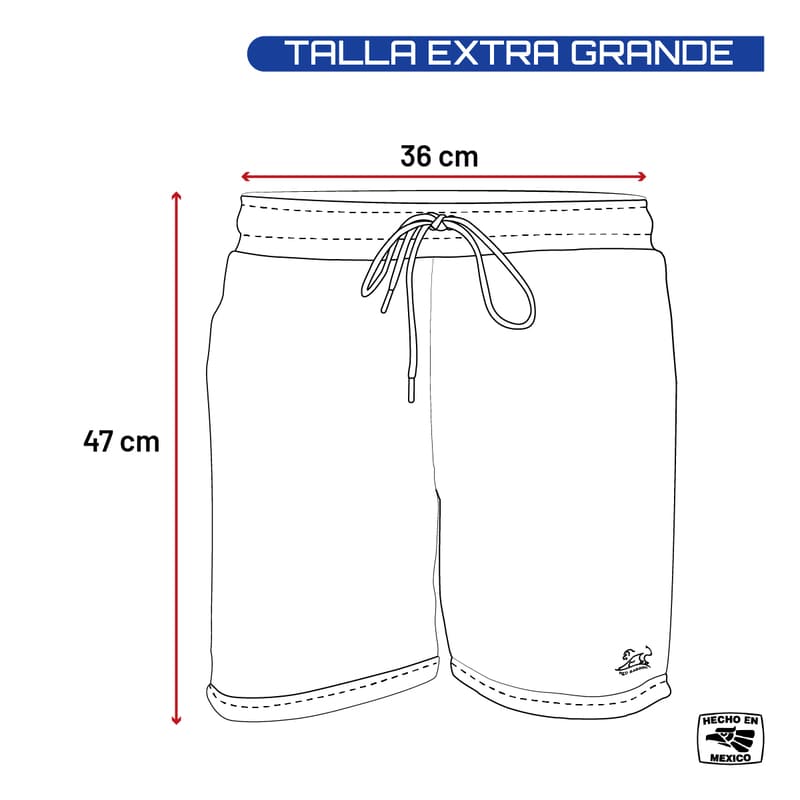 Short Deportivo para Hombre, Shorts para Gym o para Entrenamiento, Talla XL, Marca Red Baboon