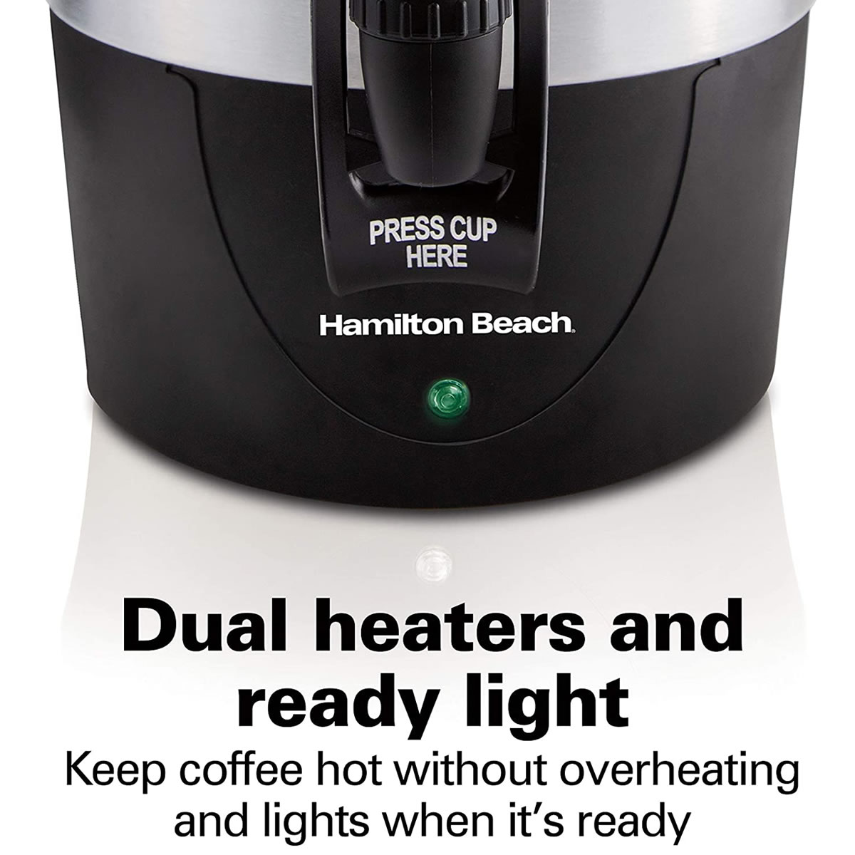 Cafetera Eléctrica Para 45 Tazas Hamilton Beach 40521 SMS
