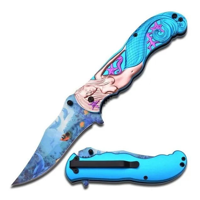 Navaja Con Sirena MC-A013BL