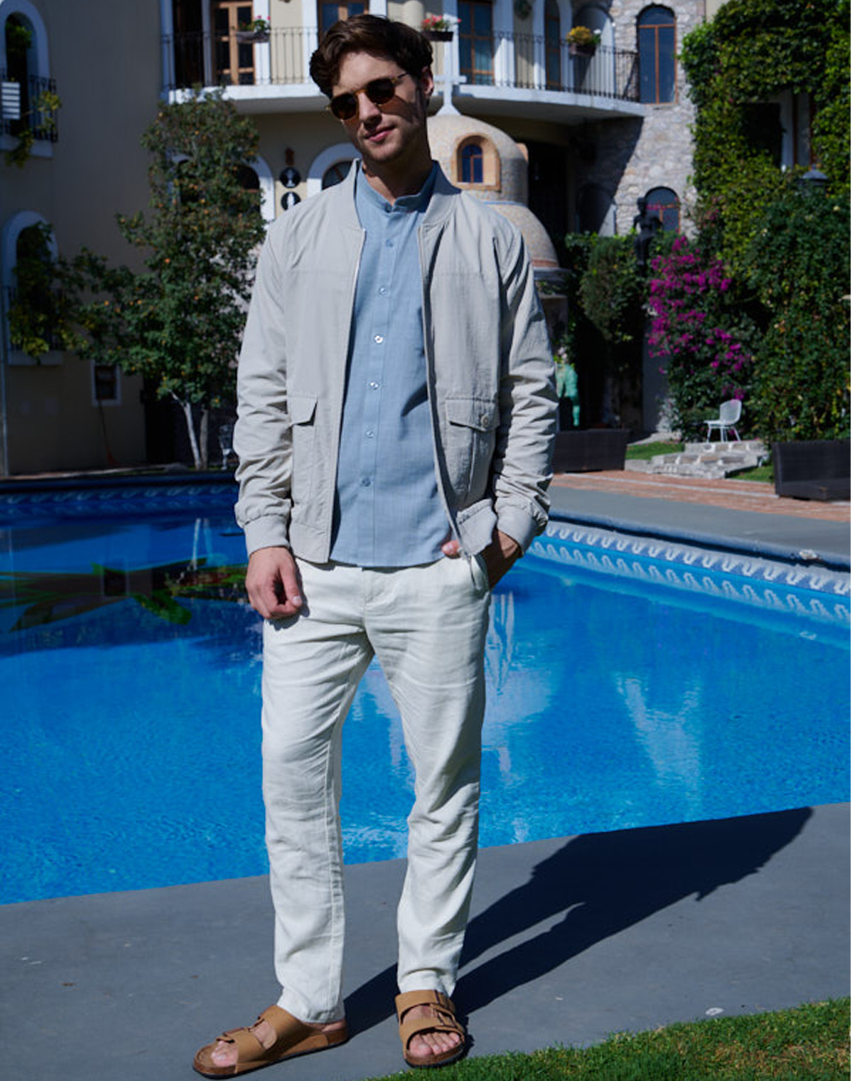 Chamarra Tipo Bomber Para Hombre Generra 218400