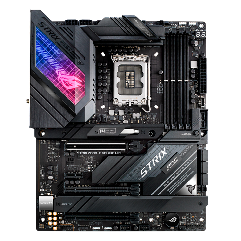 Tarjeta Madre ASUS ROG STRIX Z690-E GAMING WIFI, S-1700, Intel Z690, HDMI, 128GB DDR5 para Intel