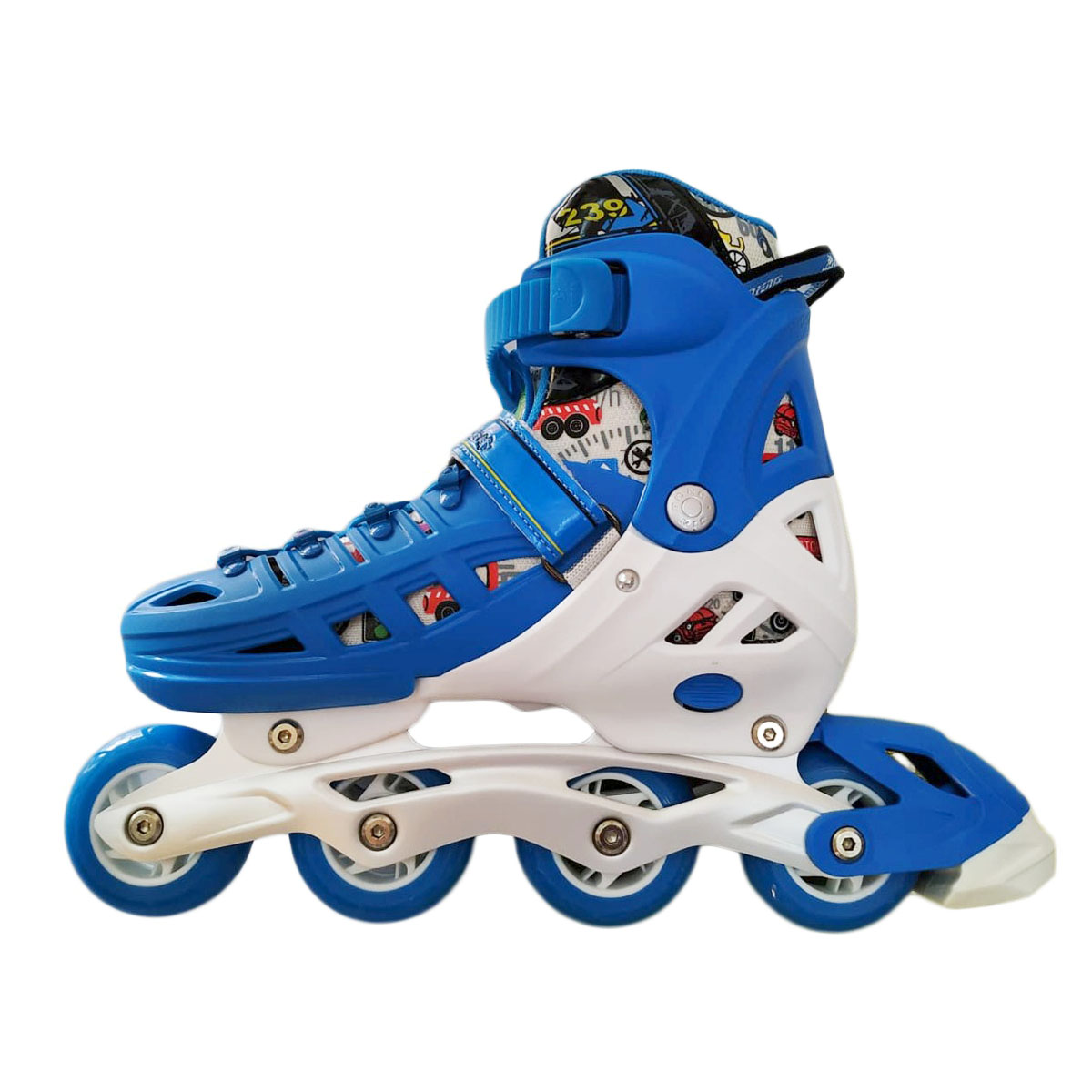 Patines Ajustables Infantiles Con Freno Y Mochila Para Calle