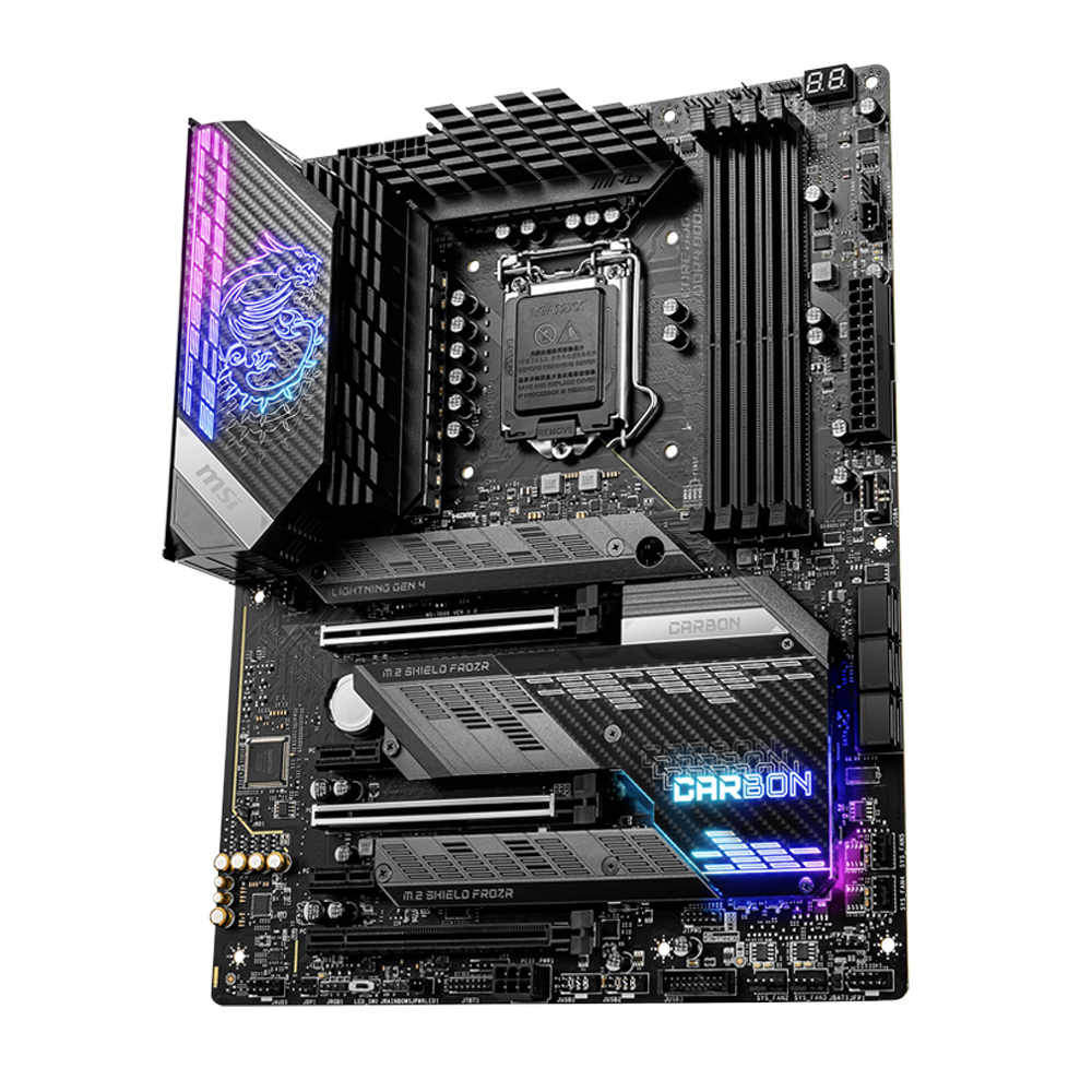 Tarjeta Madre MSI MPG Z590 GAMING CARBON WIFI / Socket 1200 / 4*DDR4 / 3*M.2 / HDMI