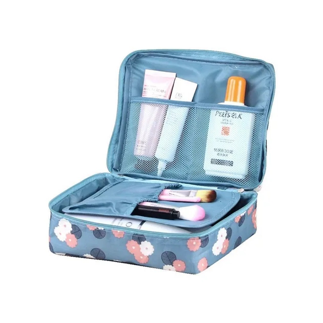 Cosmetiquera Neceser Bolsa Organizadora De Viaje Estuche Bolsa De Cosméticos Portátil A Prueba De Agua Higiene Persona