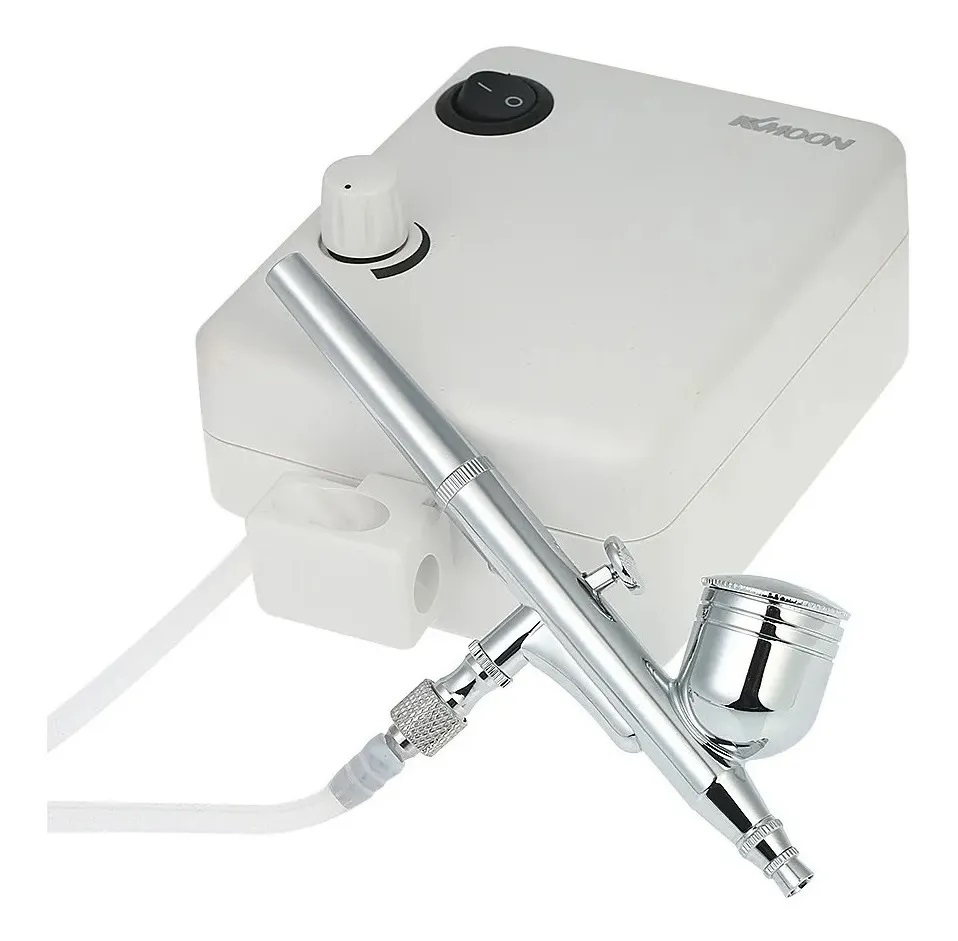 Aerografo Mini Compresor De Aire Multiusos Doble Accion