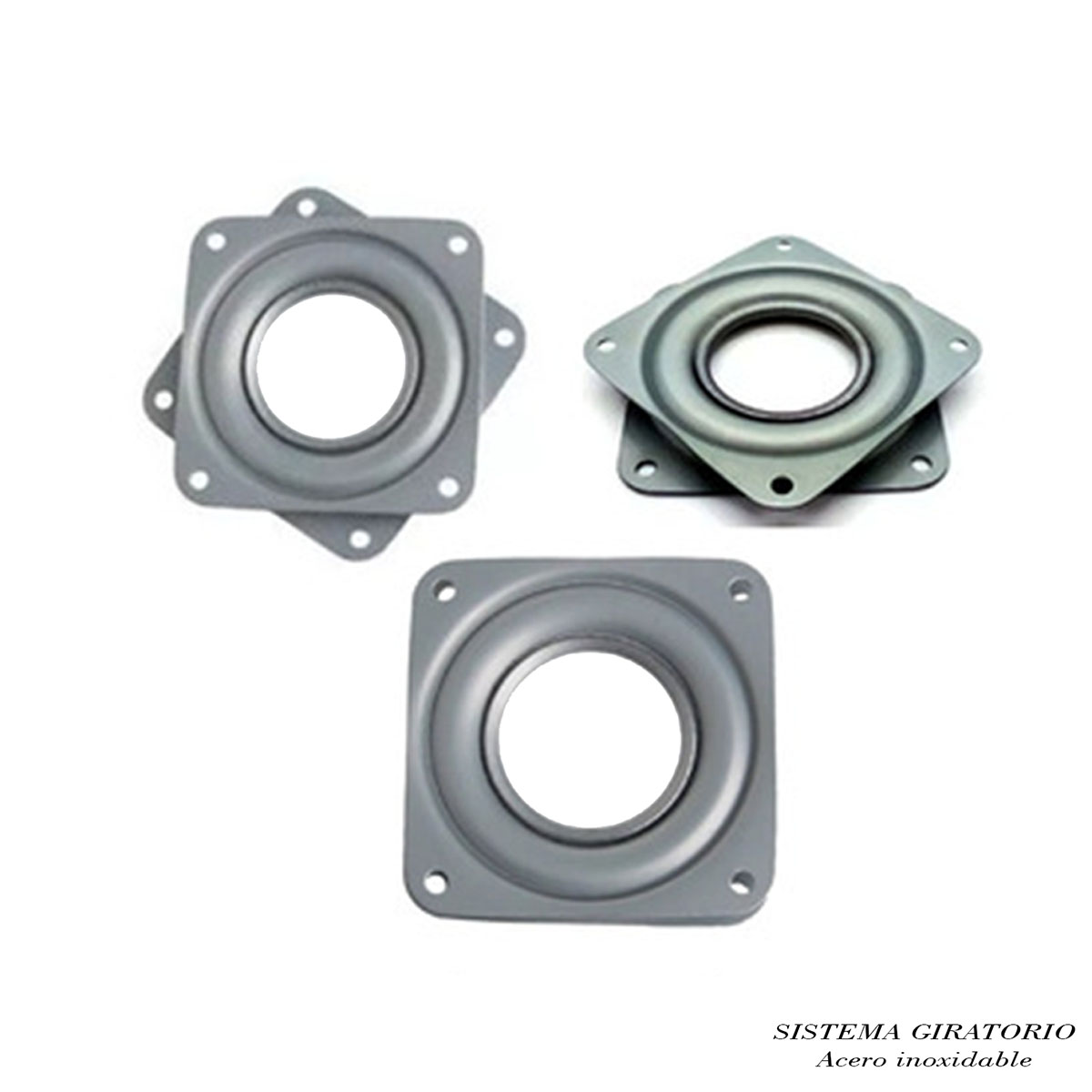 Charola Giratoria 60 cm Blanco